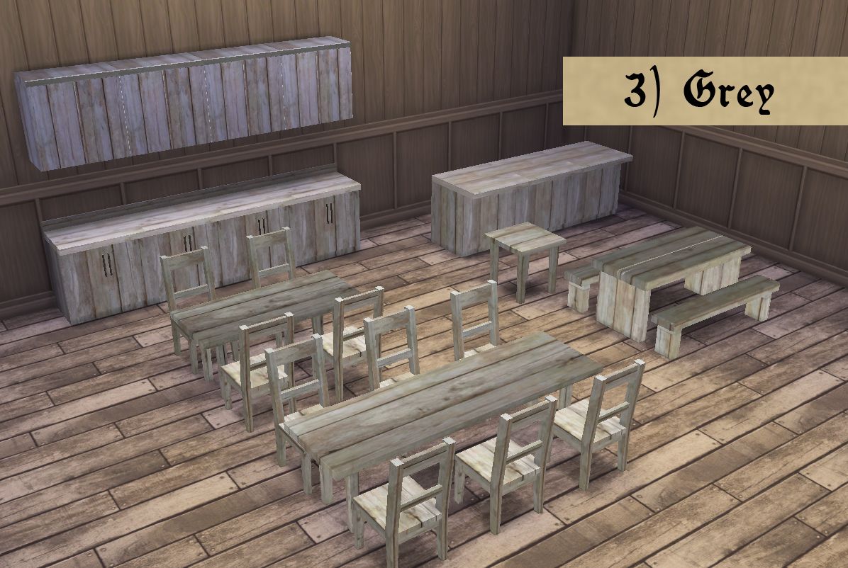 Detail Sims 4 Medieval Furniture Cc Nomer 16