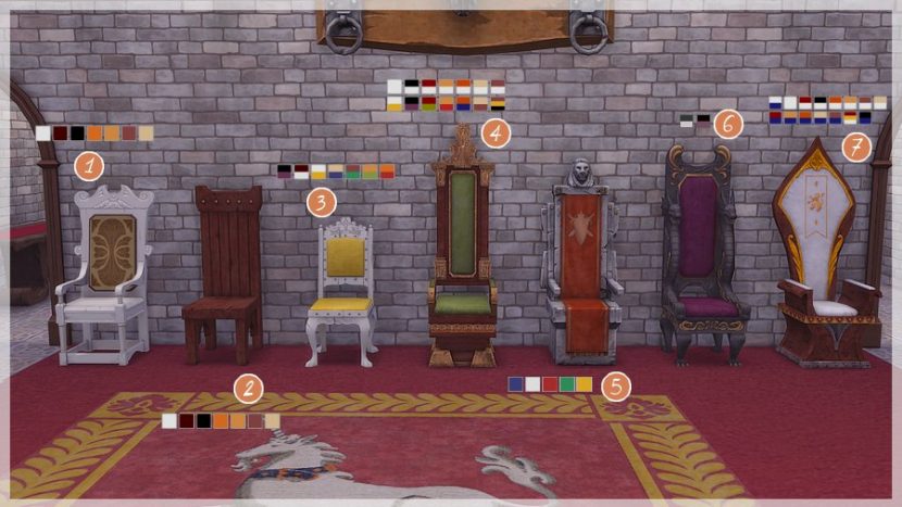 Detail Sims 4 Medieval Furniture Cc Nomer 30