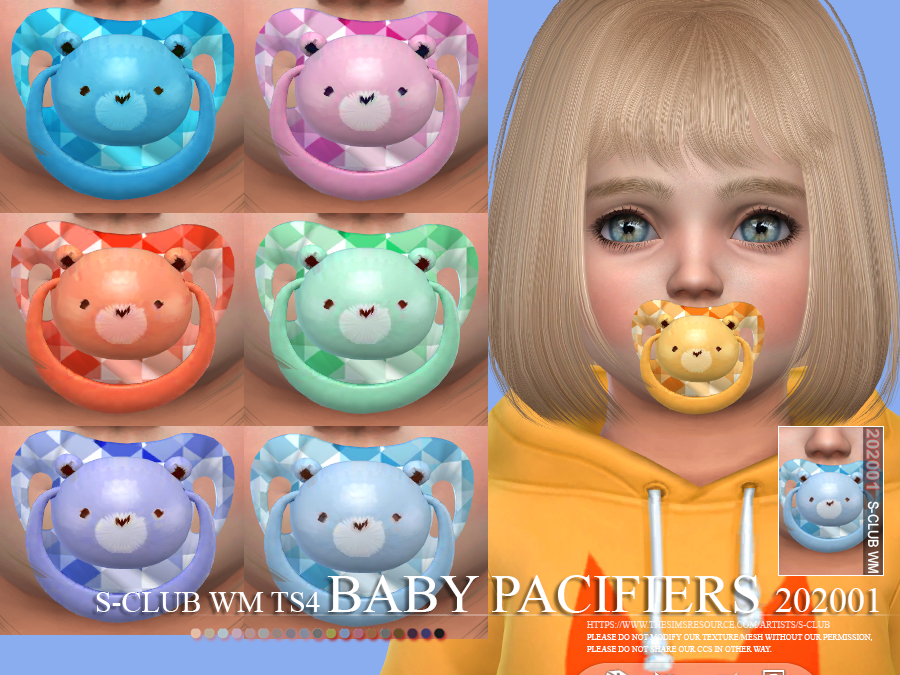 Detail Sims 4 Toddler Pacifier Cc Nomer 2