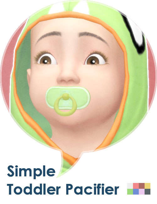 Detail Sims 4 Toddler Pacifier Cc Nomer 21