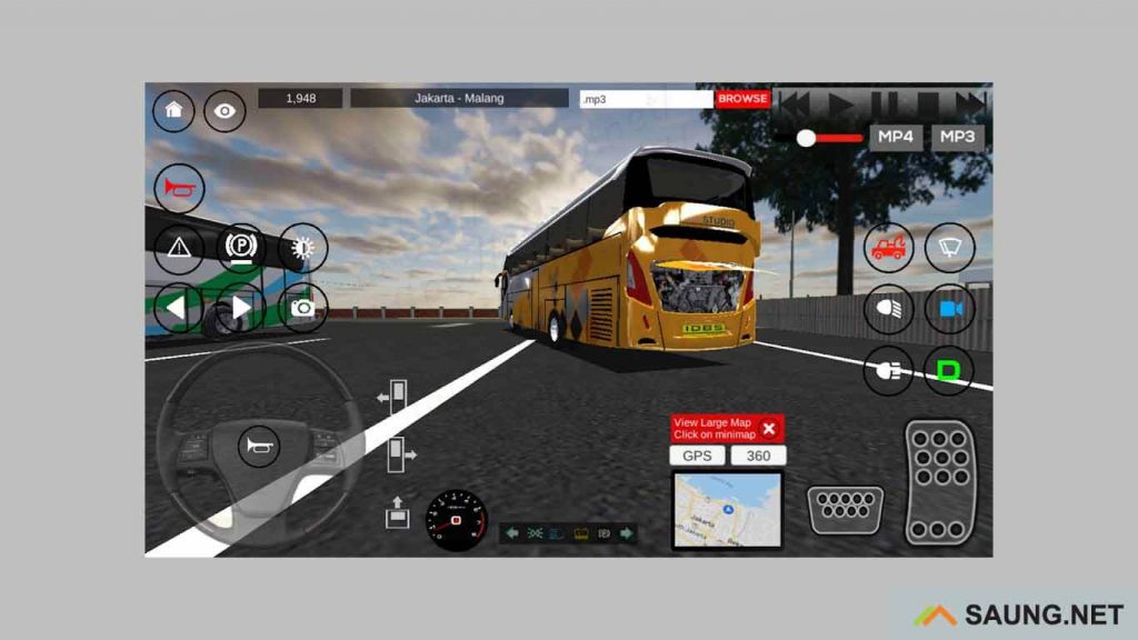 Detail Simulator Bus Malam Nomer 53