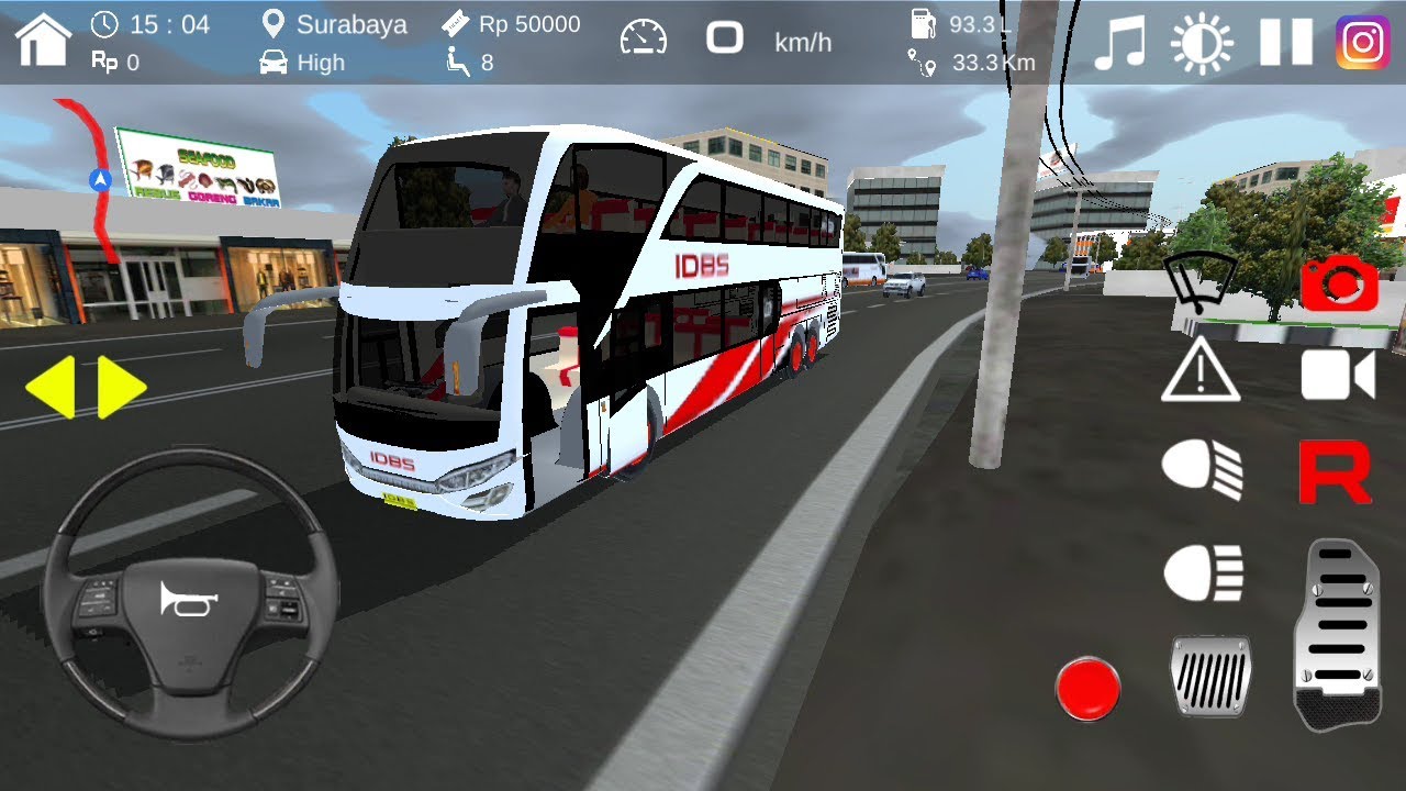 Detail Simulator Bus Telolet 3d Nomer 17