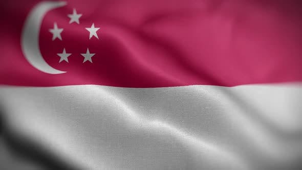 Detail Singapore Flag Hd Nomer 58