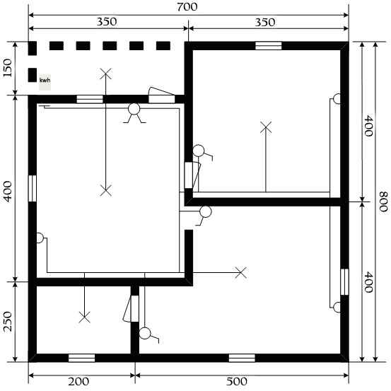 Detail Single Line Diagram Instalasi Rumah Nomer 19