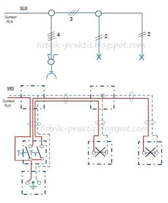 Detail Single Line Diagram Instalasi Rumah Nomer 42