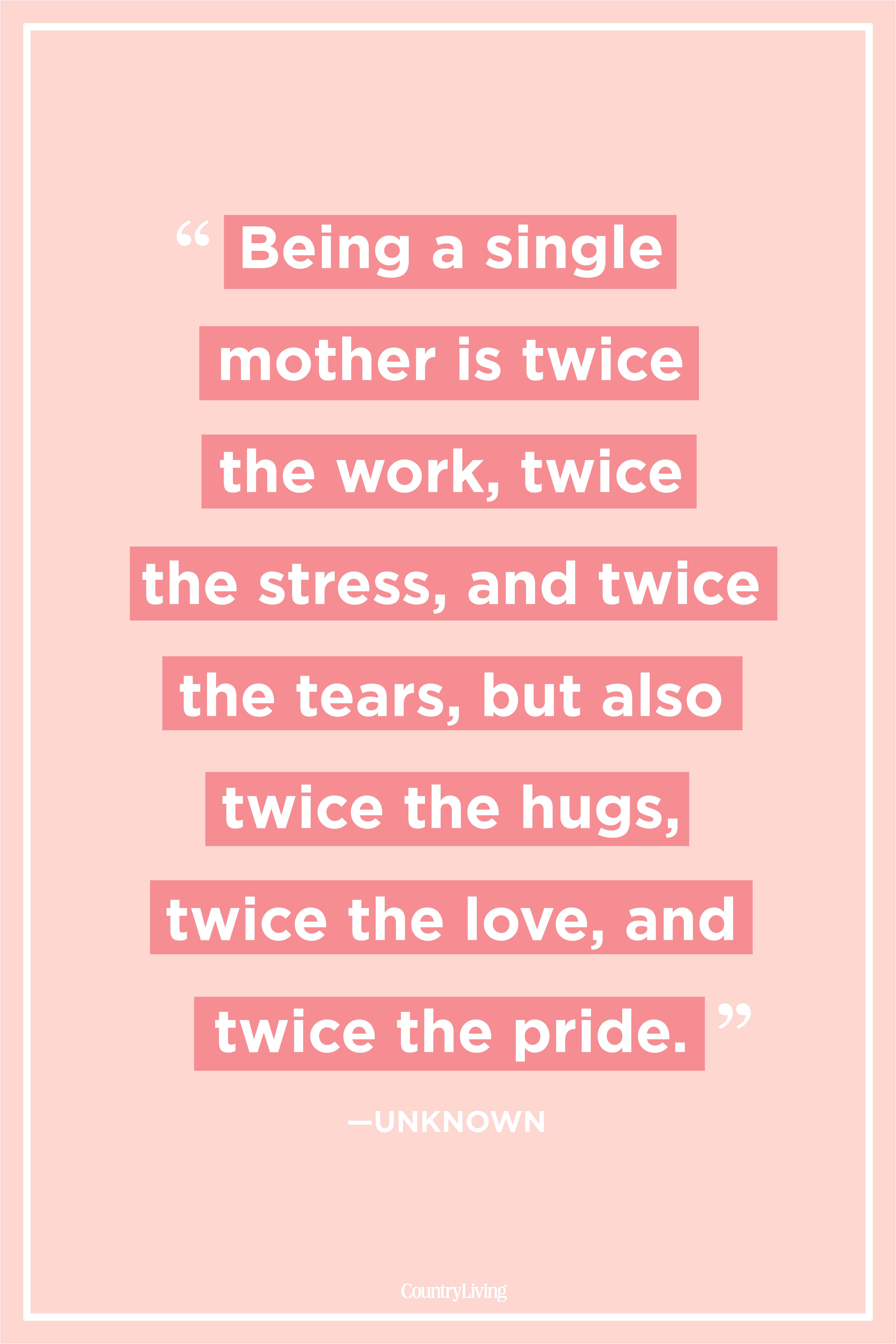 Single Parent Quotes - KibrisPDR