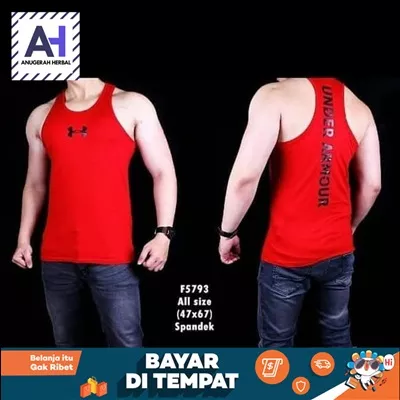 Detail Singlet Gym Pria Nomer 11