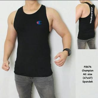 Detail Singlet Gym Pria Nomer 23