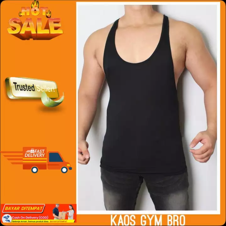 Detail Singlet Gym Pria Nomer 58