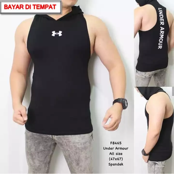 Detail Singlet Gym Pria Nomer 7