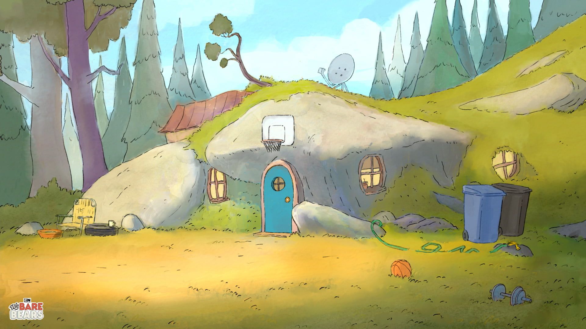 Detail We Bare Bears Background Nomer 3