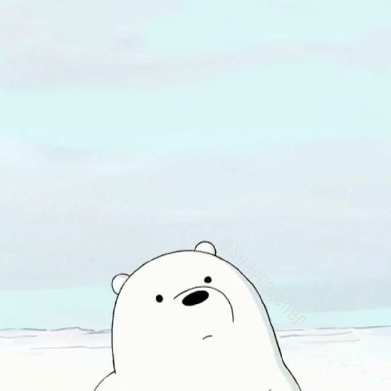 Detail We Bare Bears Ice Bear Wallpaper Nomer 41