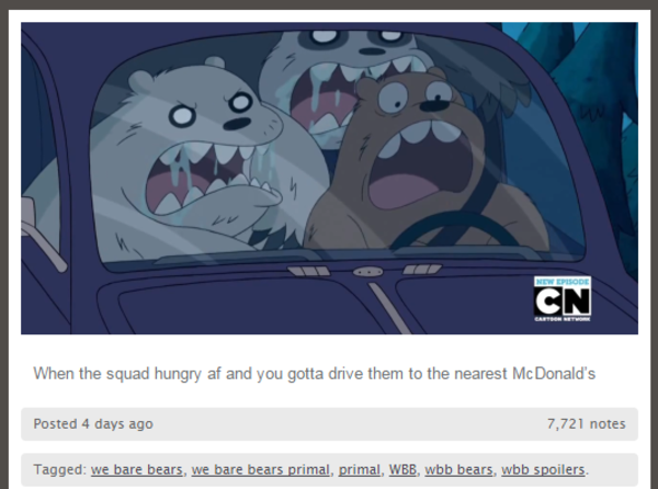 Detail We Bare Bears Meme Nomer 47