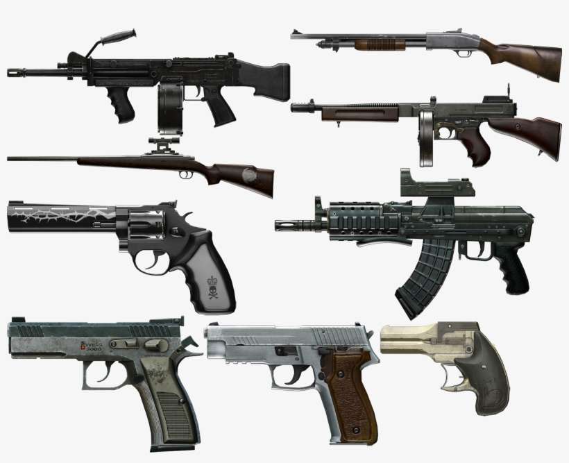 Detail Weapons Transparent Nomer 28