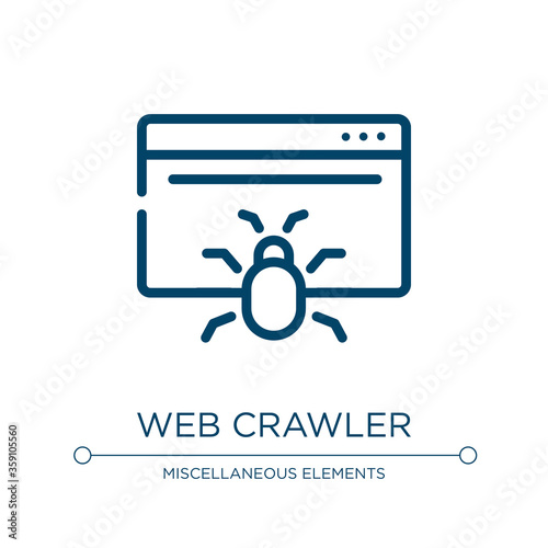 Detail Web Crawler Logo Nomer 7