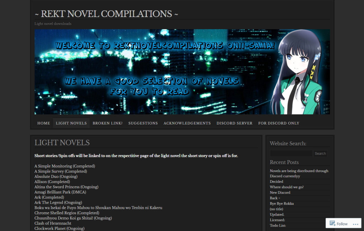 Detail Web Novel Gratis Nomer 34
