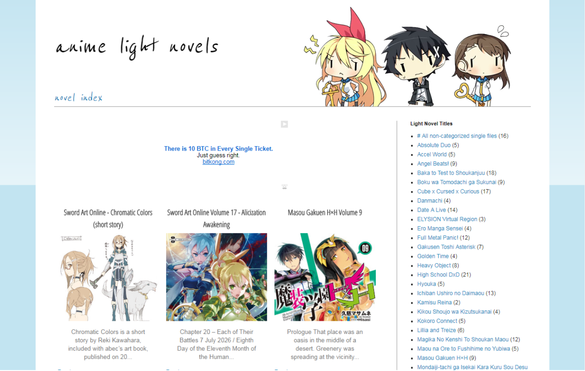 Detail Web Novel Gratis Nomer 8