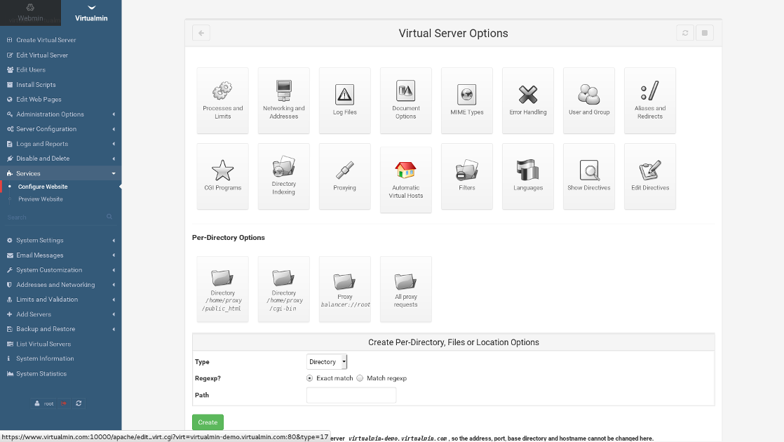 Detail Webmin Control Panel Nomer 4