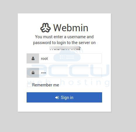 Detail Webmin Control Panel Nomer 30
