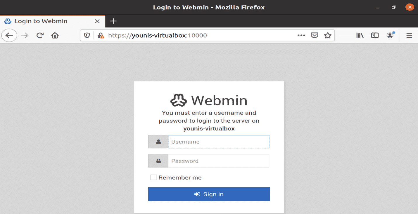 Detail Webmin Control Panel Nomer 52