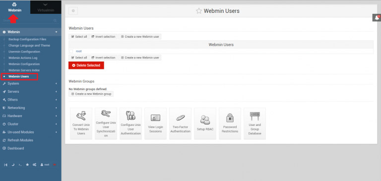 Detail Webmin Control Panel Nomer 8