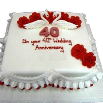 Detail Wedding Anniversary Cake Images Nomer 15