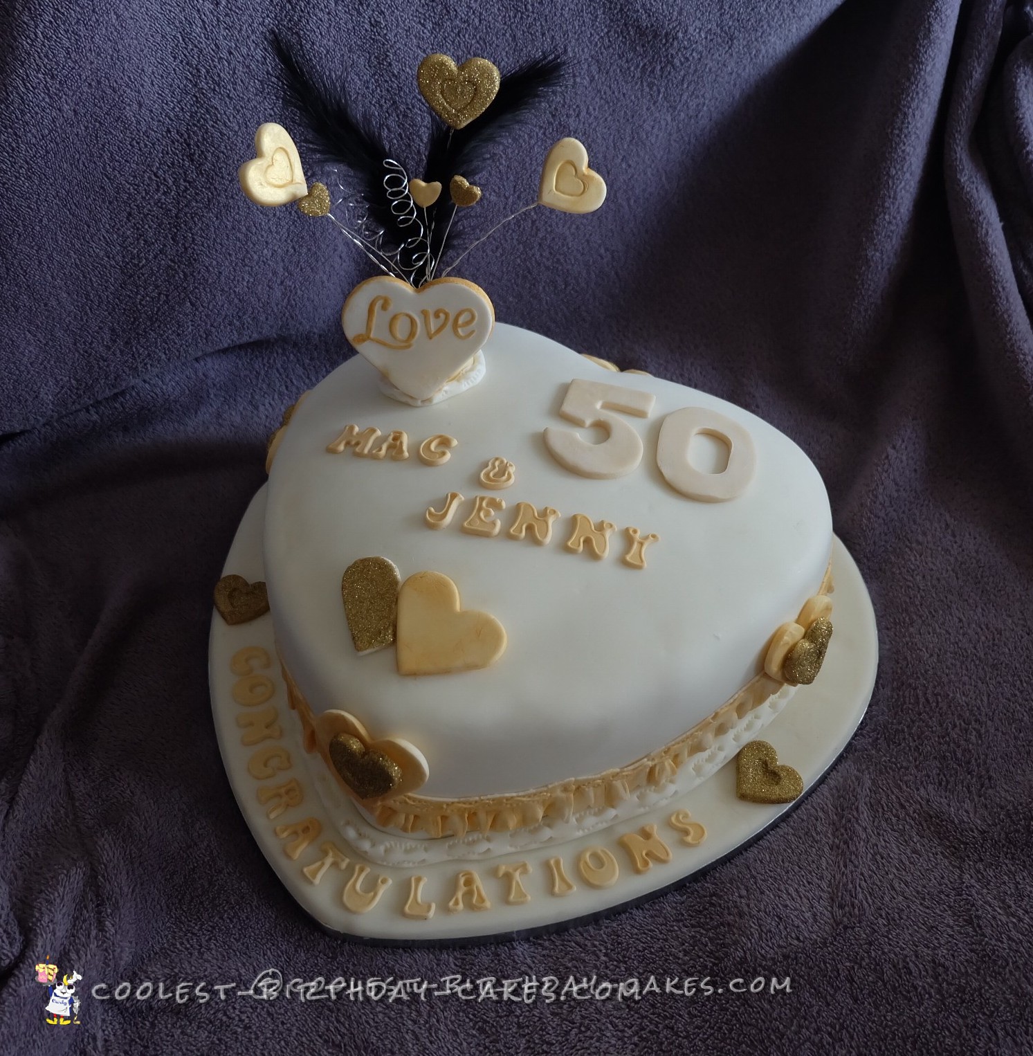 Detail Wedding Anniversary Cake Images Nomer 50