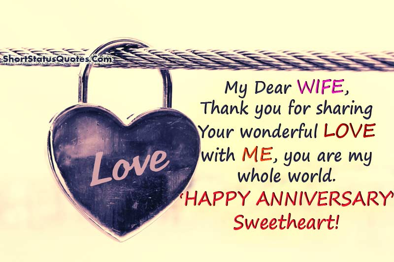 Detail Wedding Anniversary Quotes For Wife Nomer 13