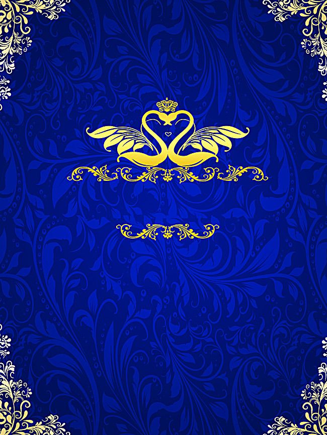 Detail Wedding Background Blue Nomer 18