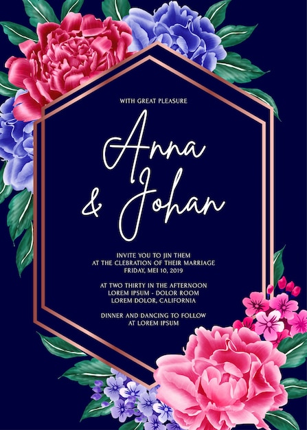 Detail Wedding Background Blue Nomer 36