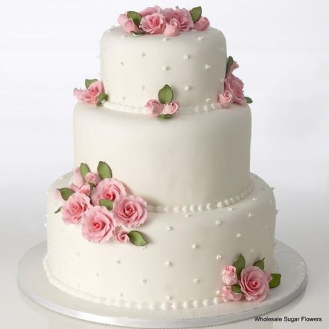 Detail Wedding Cake 1 Tingkat Nomer 16