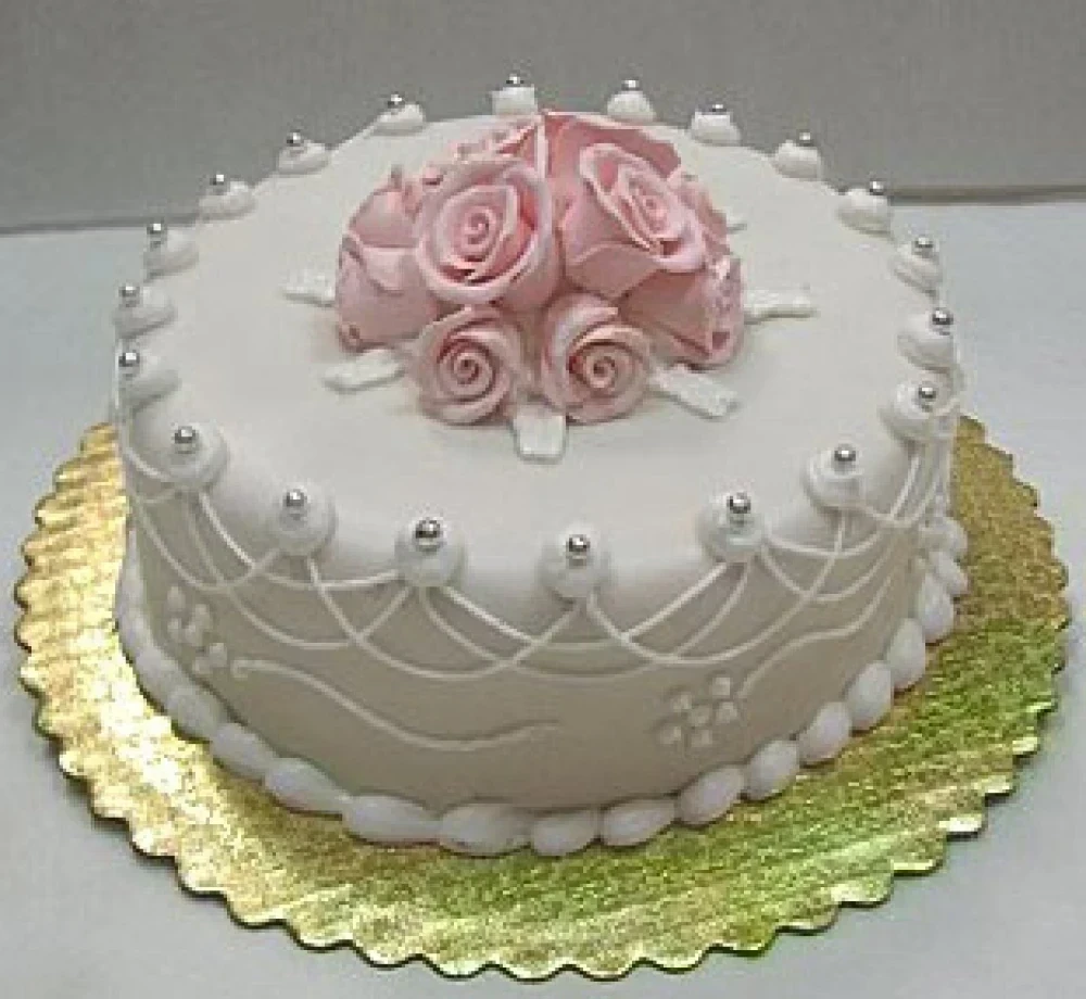 Detail Wedding Cake 1 Tingkat Nomer 18