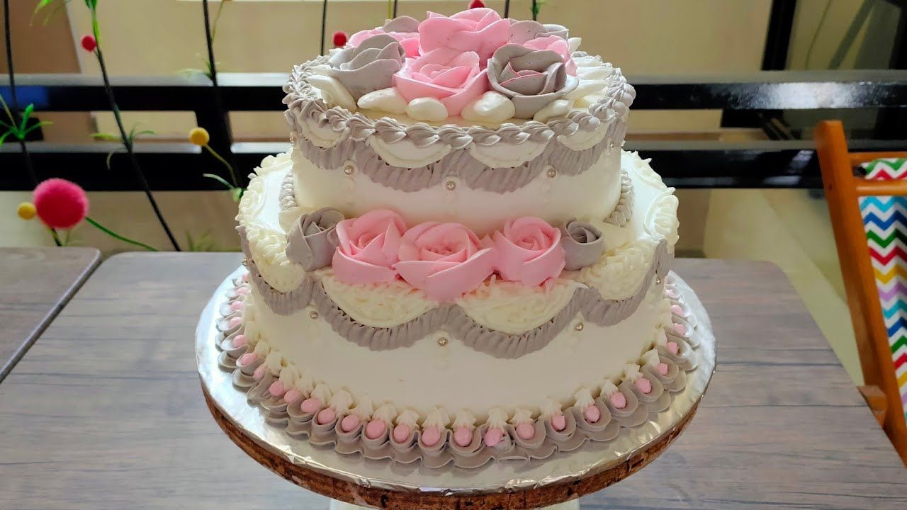 Detail Wedding Cake 2 Tingkat Nomer 4