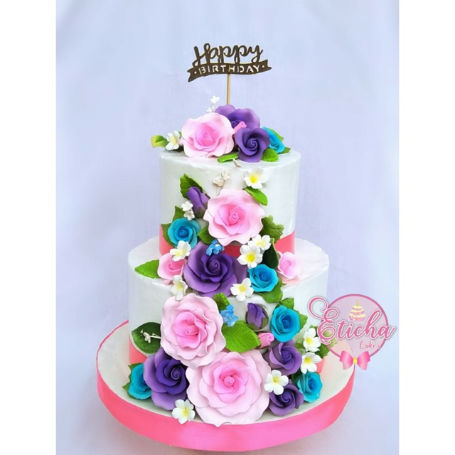 Detail Wedding Cake 3 Susun Nomer 48