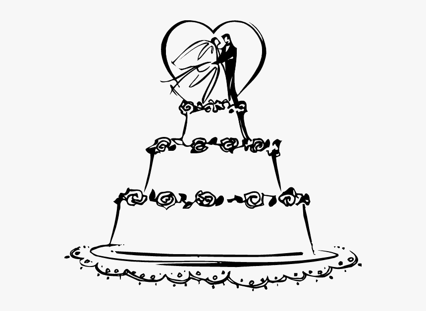 Detail Wedding Cake Clip Art Free Nomer 9