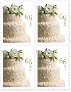 Detail Wedding Cake Postage Stamp Nomer 12