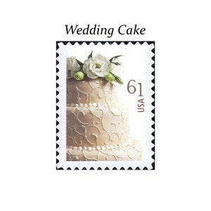 Detail Wedding Cake Postage Stamp Nomer 43