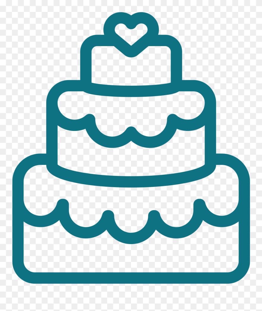 Detail Wedding Cake Silhouette Clip Art Nomer 7