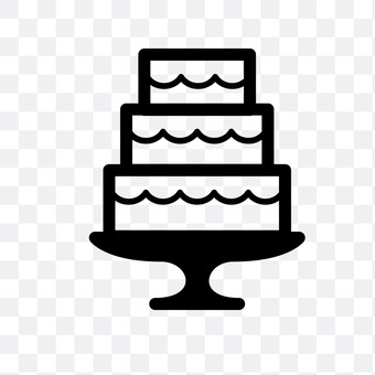 Detail Wedding Cake Silhouette Clip Art Nomer 8