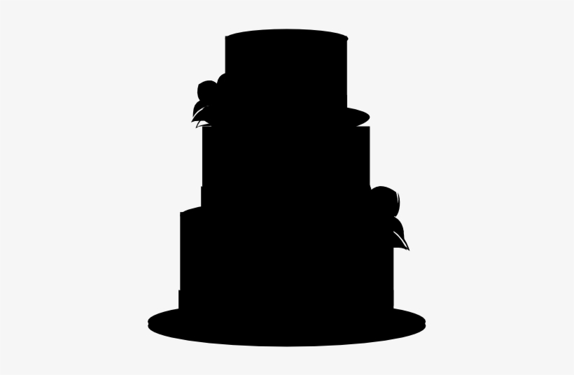 Detail Wedding Cake Silhouette Clip Art Nomer 11