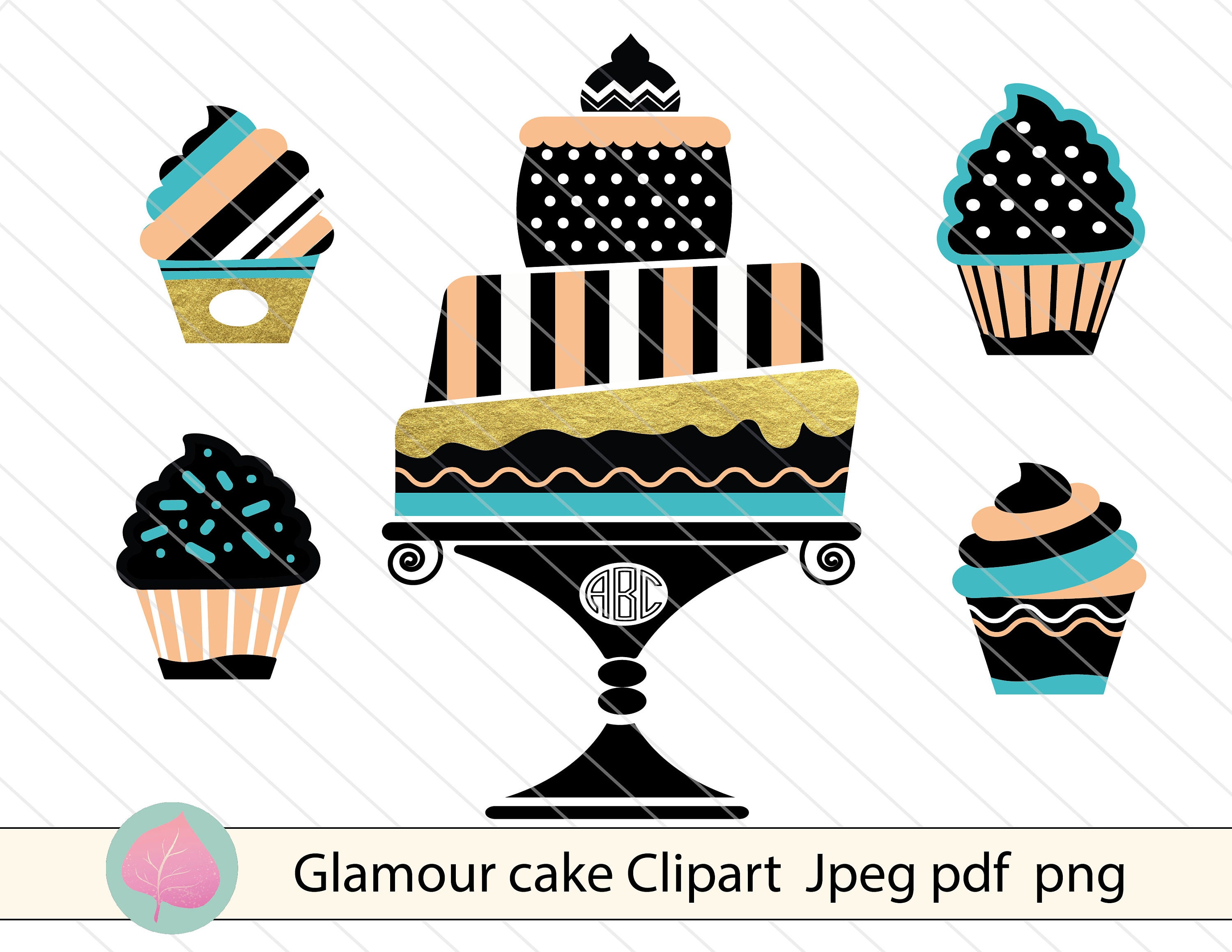 Detail Wedding Cake Silhouette Clip Art Nomer 38