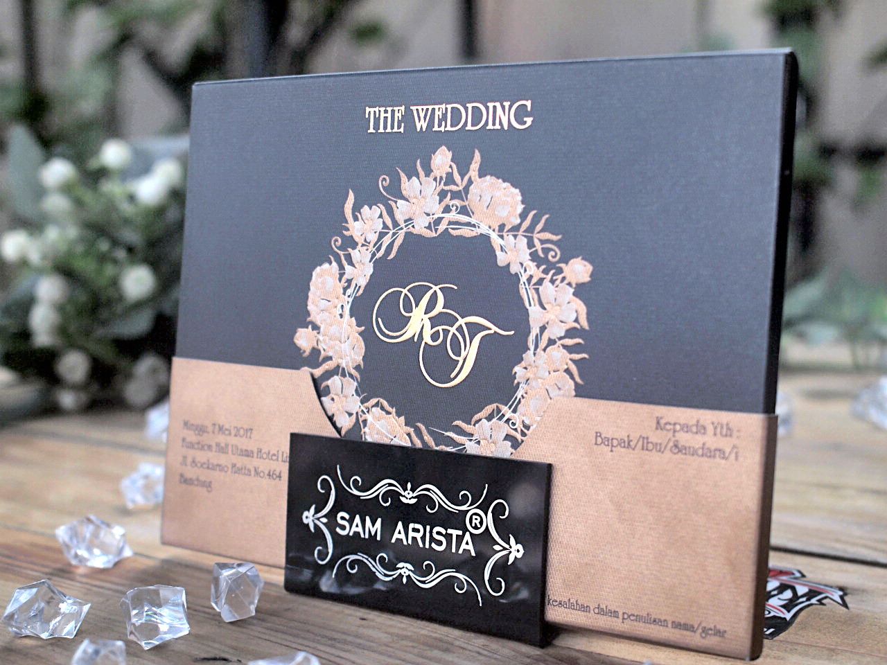 Detail Wedding Card Mewah Nomer 21