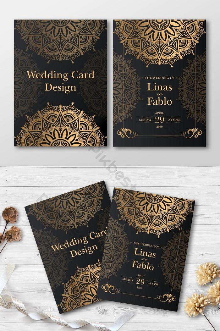 Detail Wedding Card Mewah Elegan Nomer 14