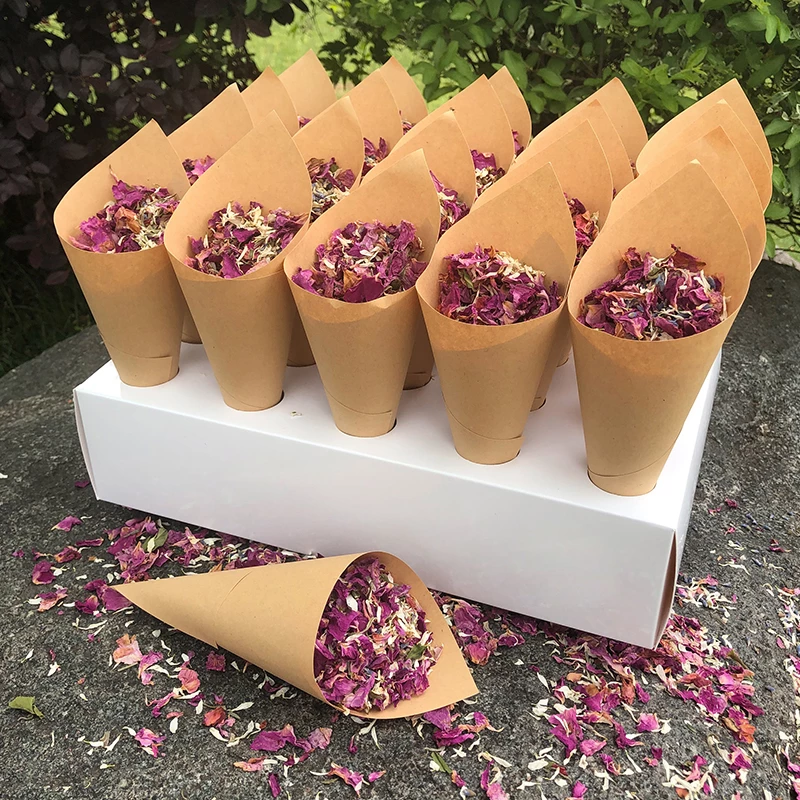 Detail Wedding Confetti Cones Nomer 42