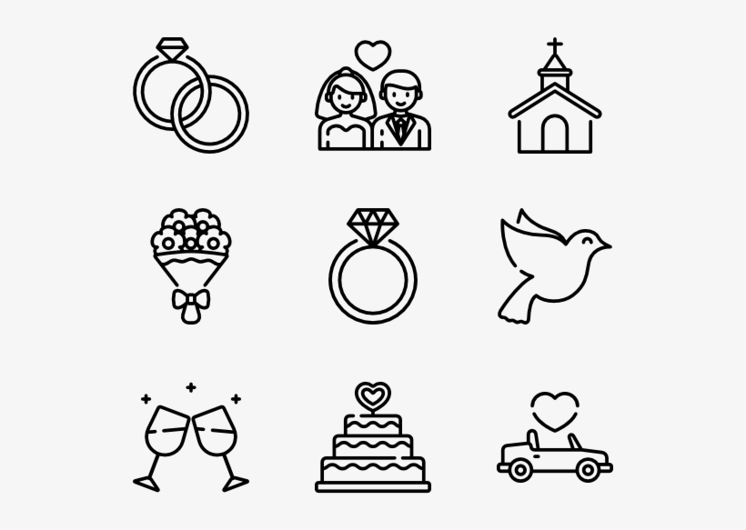 Detail Wedding Couple Icon Png Nomer 52