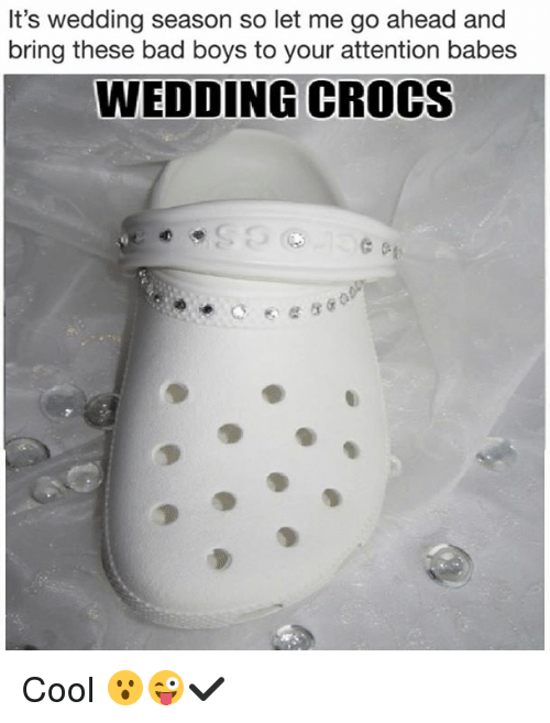 Detail Wedding Crocs Meme Nomer 12