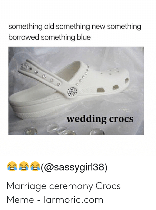 Detail Wedding Crocs Meme Nomer 8