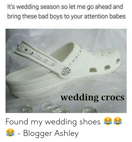 Detail Wedding Crocs Meme Nomer 10