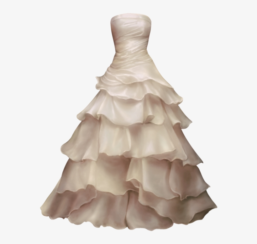 Detail Wedding Dresses Png Nomer 18