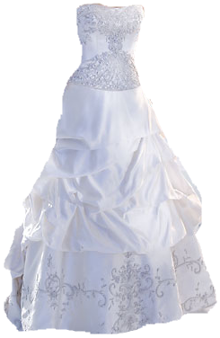 Detail Wedding Dresses Png Nomer 29